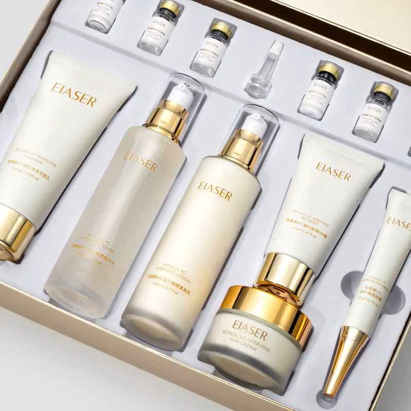 Retinol VC Repair Skincare Set – 12-Piece Anti-Aging Kit for Women