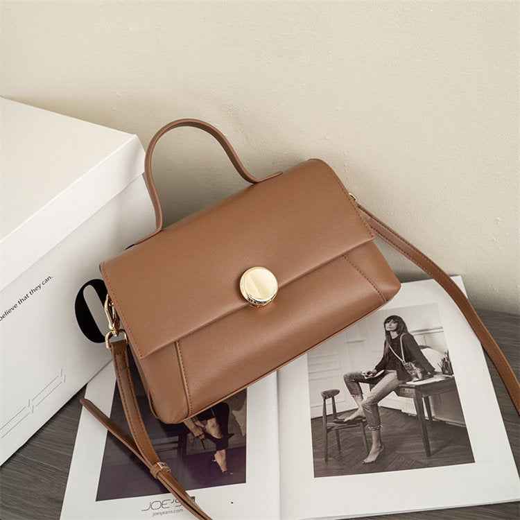 Leather Crossbody Bag - Luxury Designer-Inspired Armpit Bag