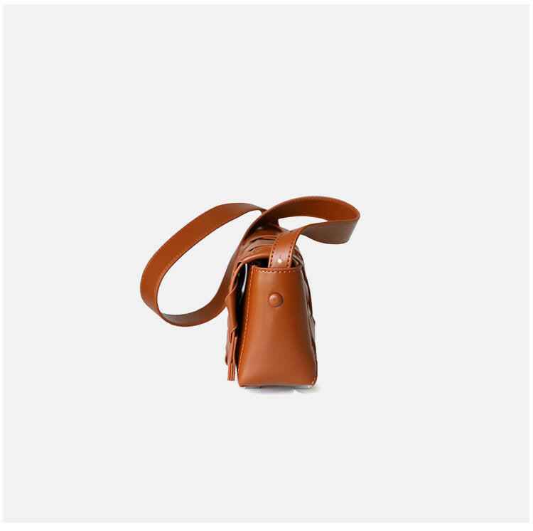 Woven Leather Crossbody Bag – Handmade Designer-Inspired Shoulder Bag