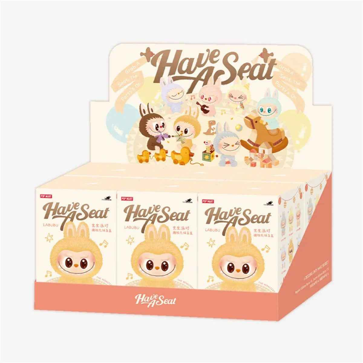 Genuine POP MART Labubu Have a Seat - Genuine POP MART Labubu Mystery Toy