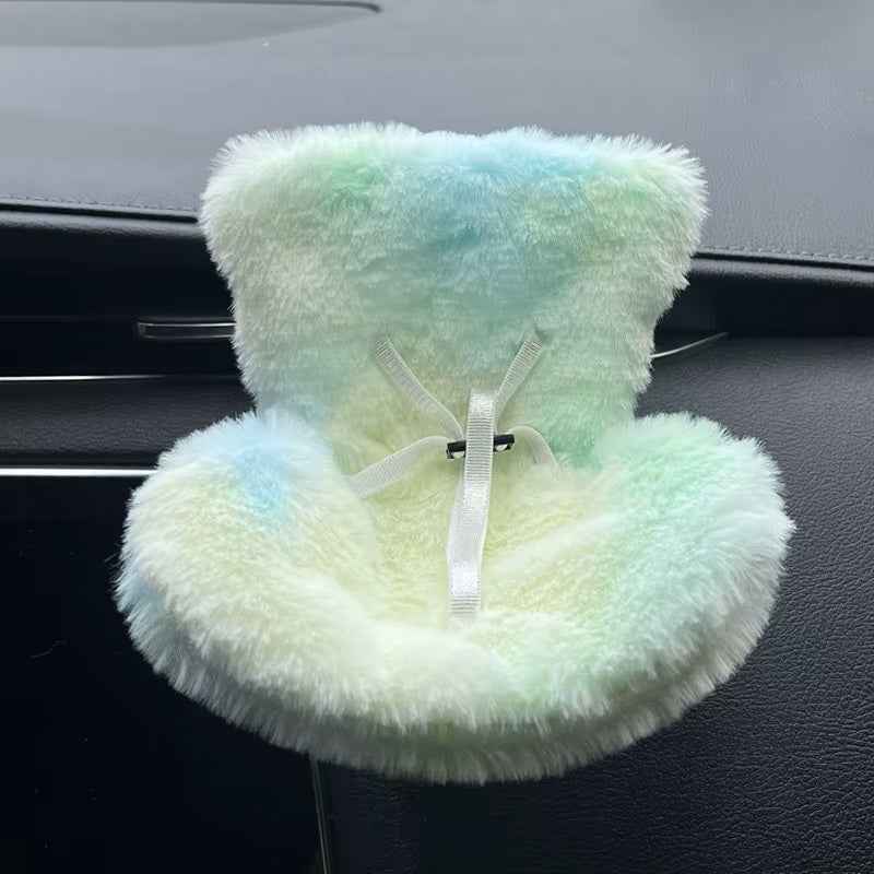 Labubu Plush Car Decor - Cute Air Vent & Console Accessories (Min. 5 Pcs)