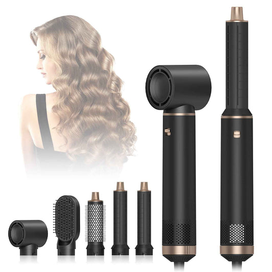 FivePlus 5-in-1 Hair Styler & Dryer – Straighten, Curl & Volumize