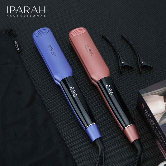 IPARAH Ceramic Flat Iron Hair Straightener with Infrared & Negative Ions