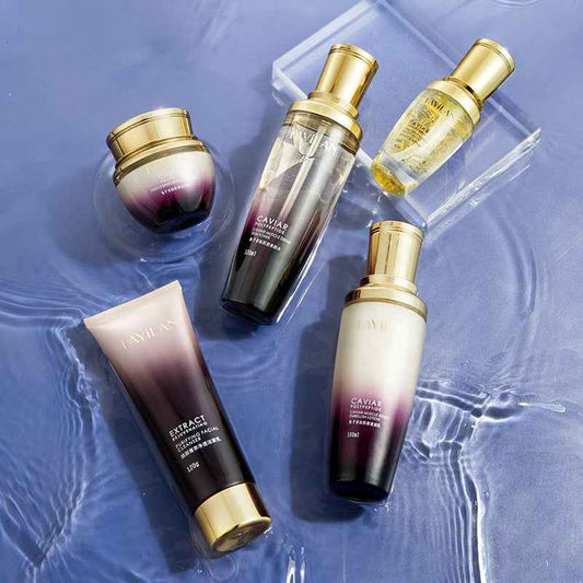 Herbal Caviar Peptide Anti-Aging Skincare Set for Women