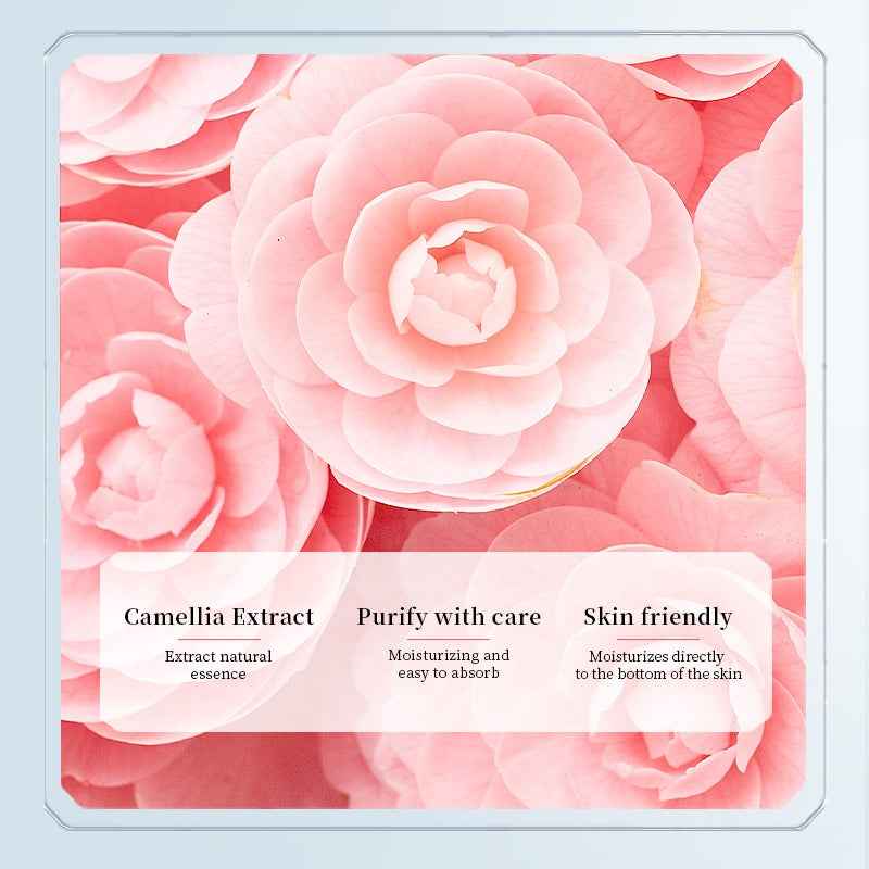 Pink Vegan Hydration Skincare Set – 11-Piece Anti-Aging Camellia Facial Care Gift Kit