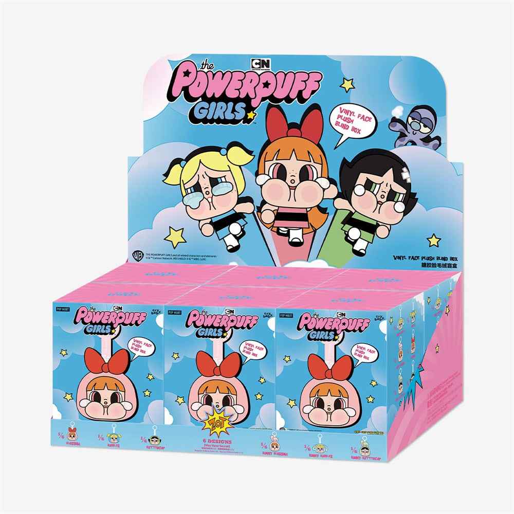 POP MART Crybaby Powerpuff Girls Plush Vinyl Blind Box Figure
