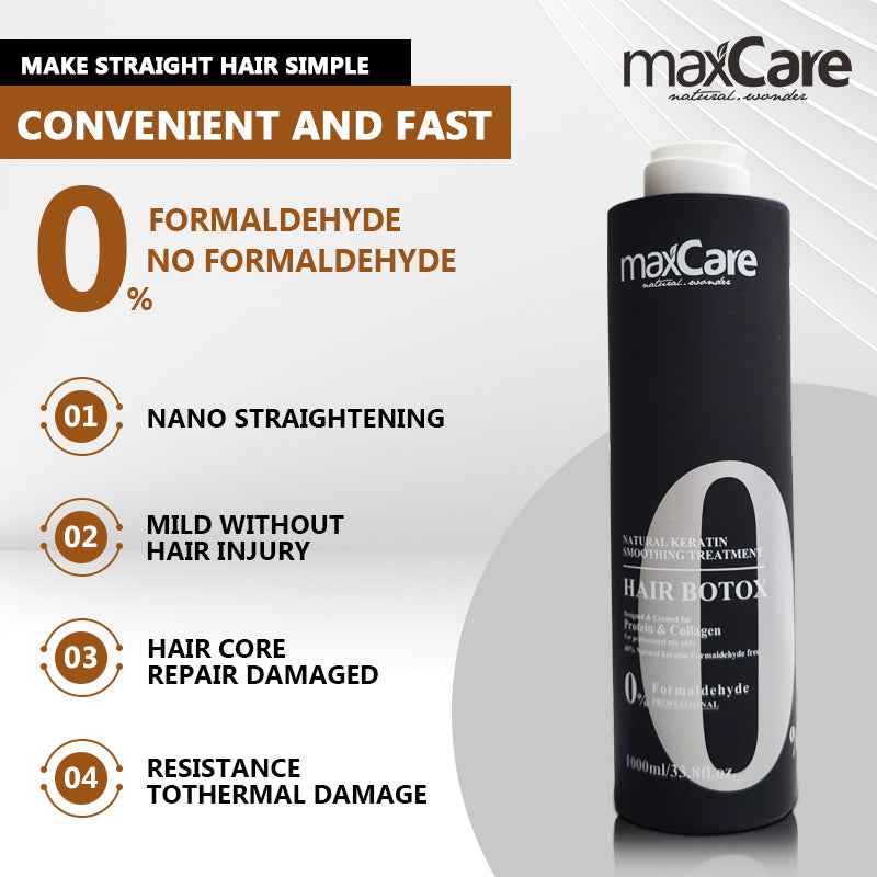 Maxcare 1000ml Hair Botox Treatment – Organic Herbal Nourishing Care