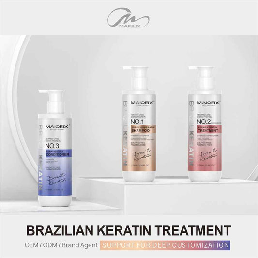 Professional Brazilian Keratin Hair Straightening Treatment - 780ml