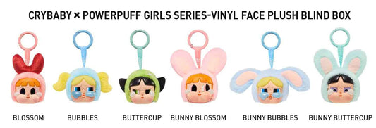 POP MART Crybaby Powerpuff Girls Plush Vinyl Blind Box Figure