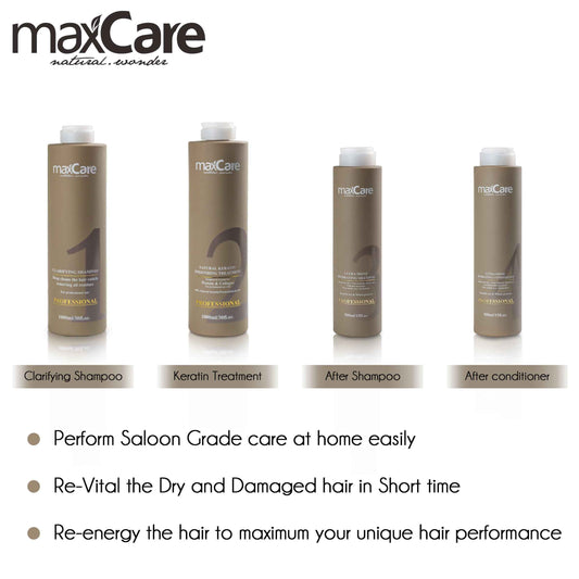 Organic Sulfate-Free Keratin Conditioner 500ml – Vegan & Nourishing Care