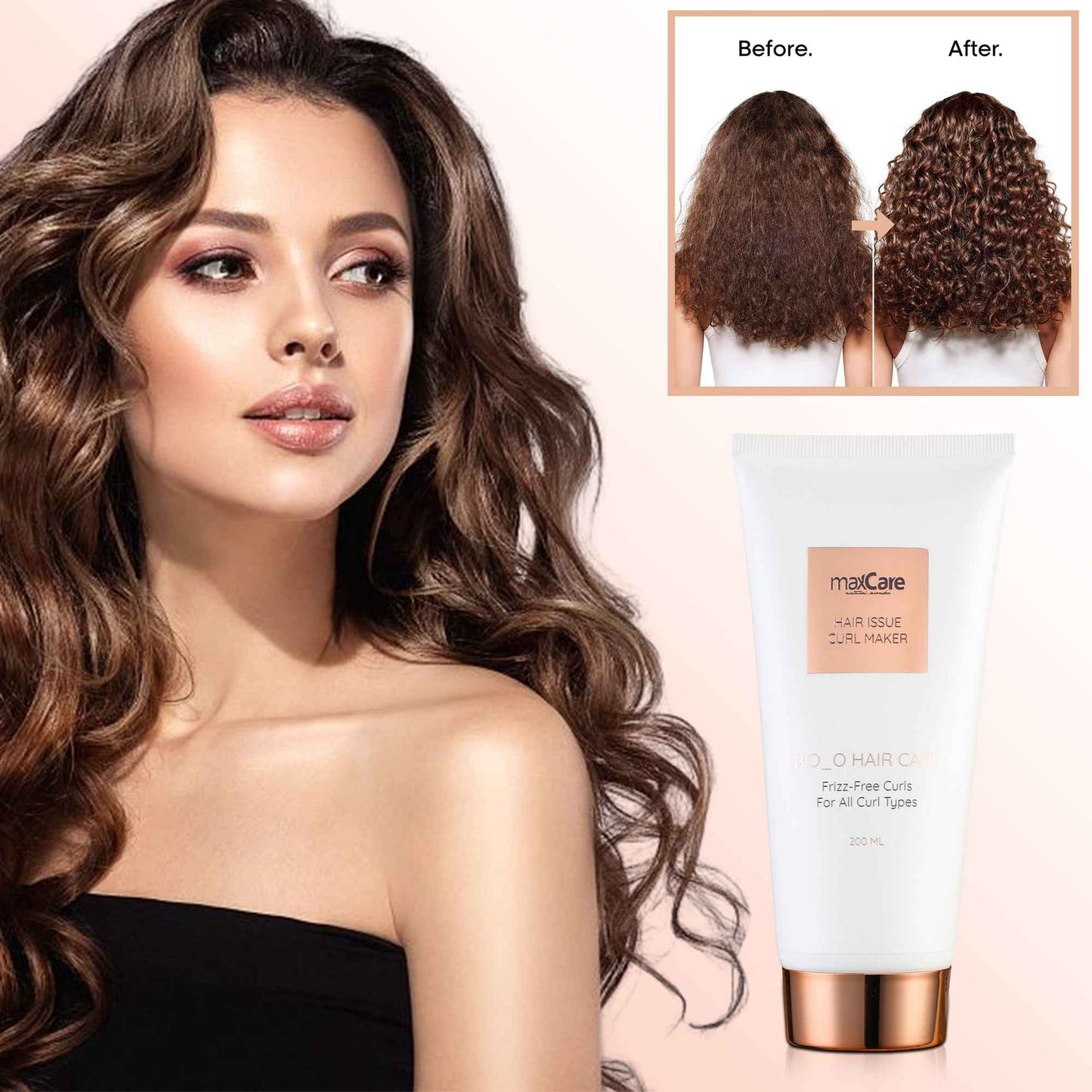 MaxCare Wash-Free Curl Maker – Nourish, Repair & Define Your Curls