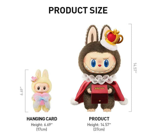 King & Queen Labubu Plush Toy Set – Pop Mart Official Combo