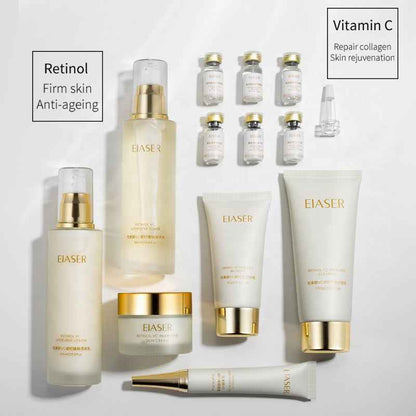 Retinol VC Repair Skincare Set – 12-Piece Anti-Aging Kit for Women