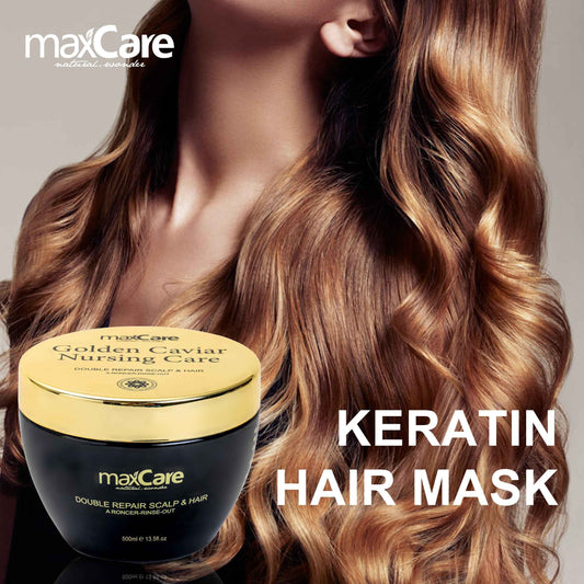 MaxCare Caviar Deep Treatment Hair Mask 500ml – For Dry, Damaged Hair