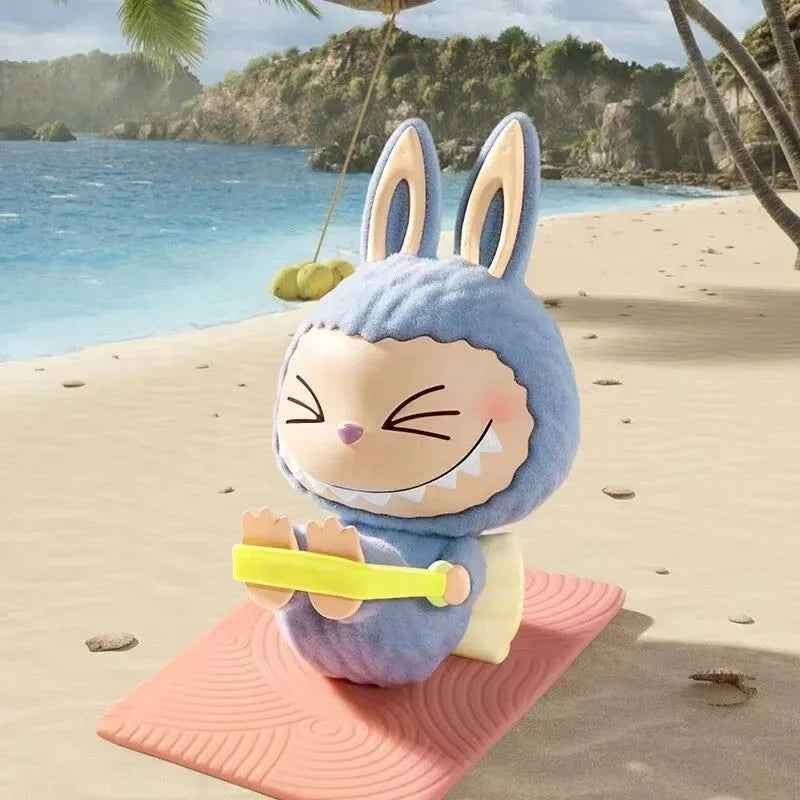 POP MART Labubu Lazy Yoga Mystery Box Figure Toy - Unbox the Fun!