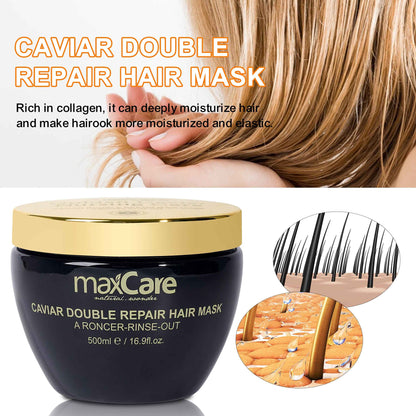 MaxCare Caviar Deep Treatment Hair Mask 500ml – For Dry, Damaged Hair