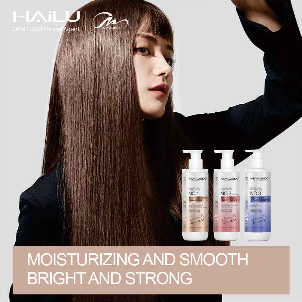Professional Brazilian Keratin Hair Straightening Treatment - 780ml