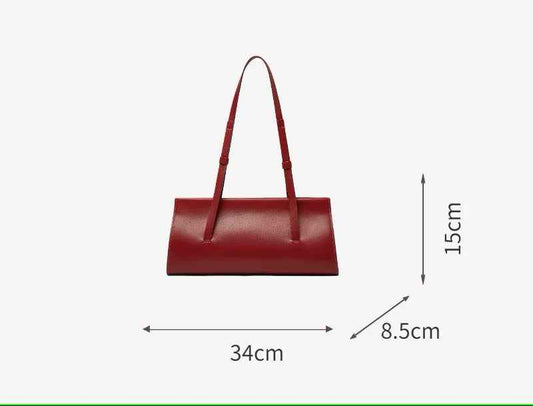 Leather East to West Handbag - Premium Quality Designer Sling Bag