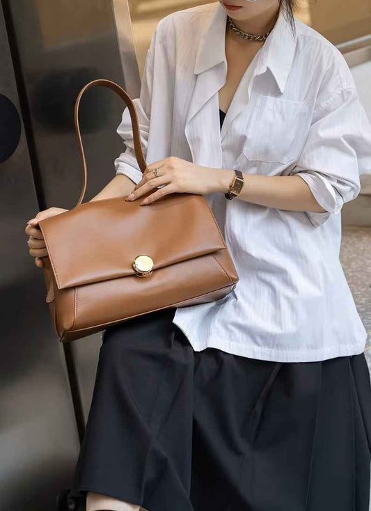 Leather Crossbody Bag - Luxury Designer-Inspired Armpit Bag
