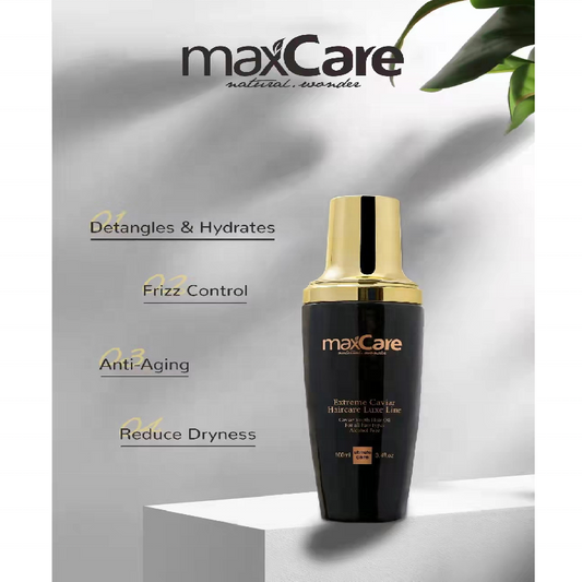MAXCARE Keratin Caviar Hair Serum – Repair & Shine