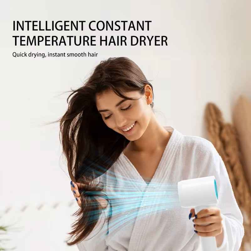 FivePlus 1600W Brushless Travel Hair Dryer – Ionic & Essential Oil