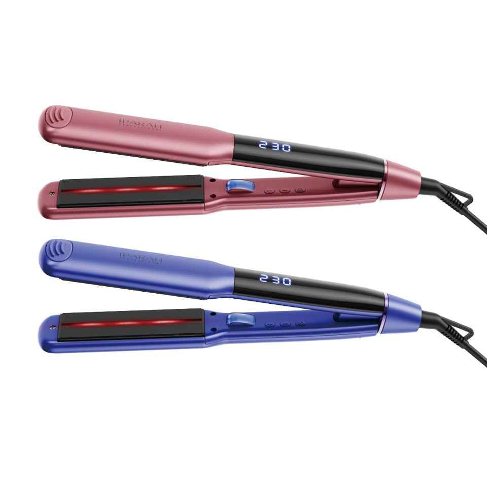 IPARAH Ceramic Flat Iron Hair Straightener with Infrared & Negative Ions