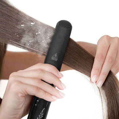 GLADAY Tourmaline Steam Hair Straightener – 230°C LED Flat Iron