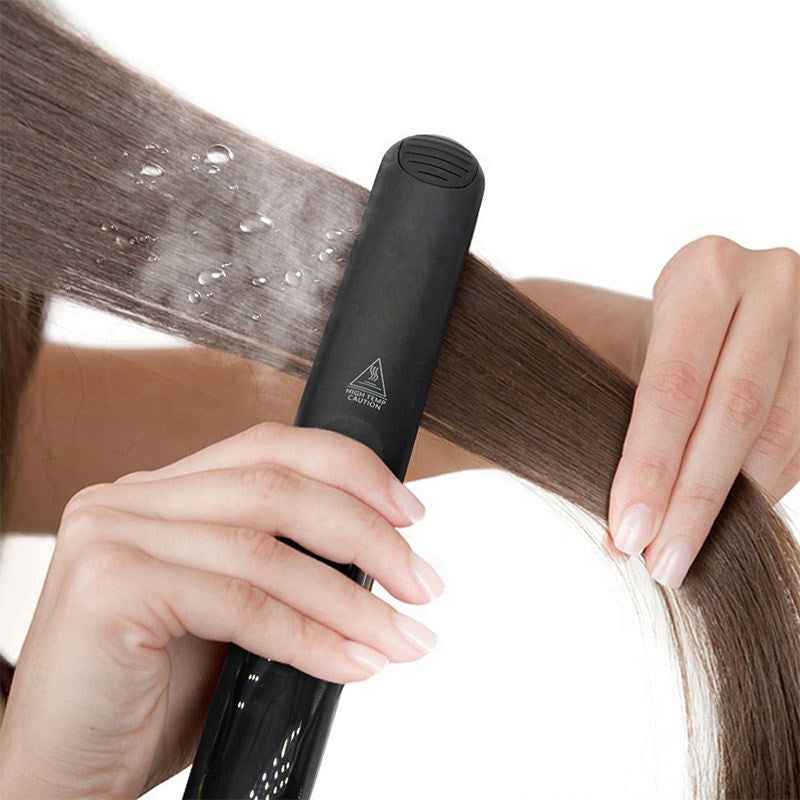 GLADAY Tourmaline Steam Hair Straightener – 230°C LED Flat Iron
