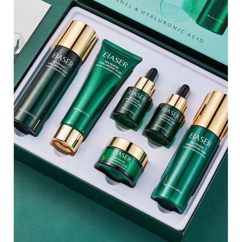 Sea Fennel & Hyaluronic Acid Skincare Set – Luxury Gift Box