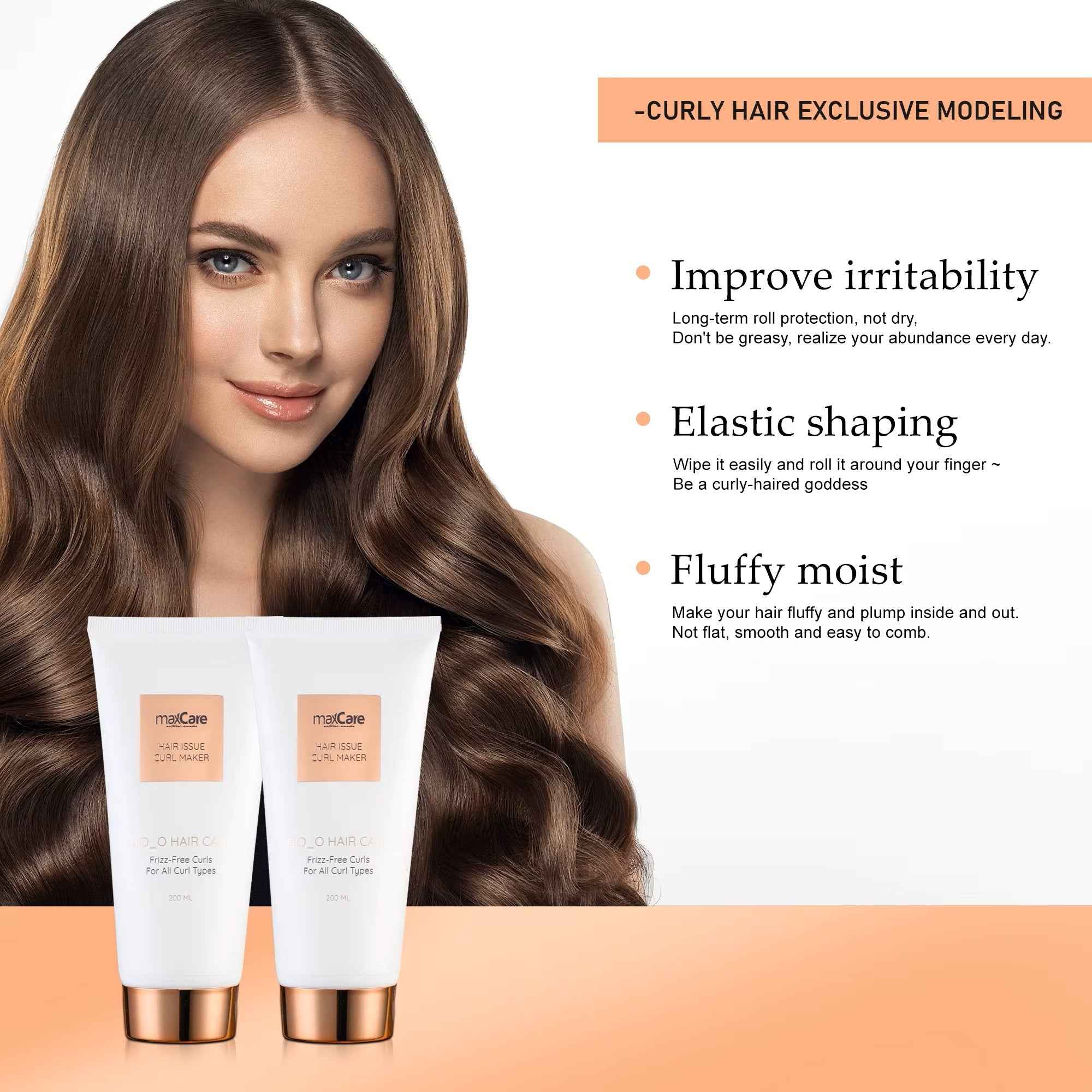 MaxCare Wash-Free Curl Maker – Nourish, Repair & Define Your Curls