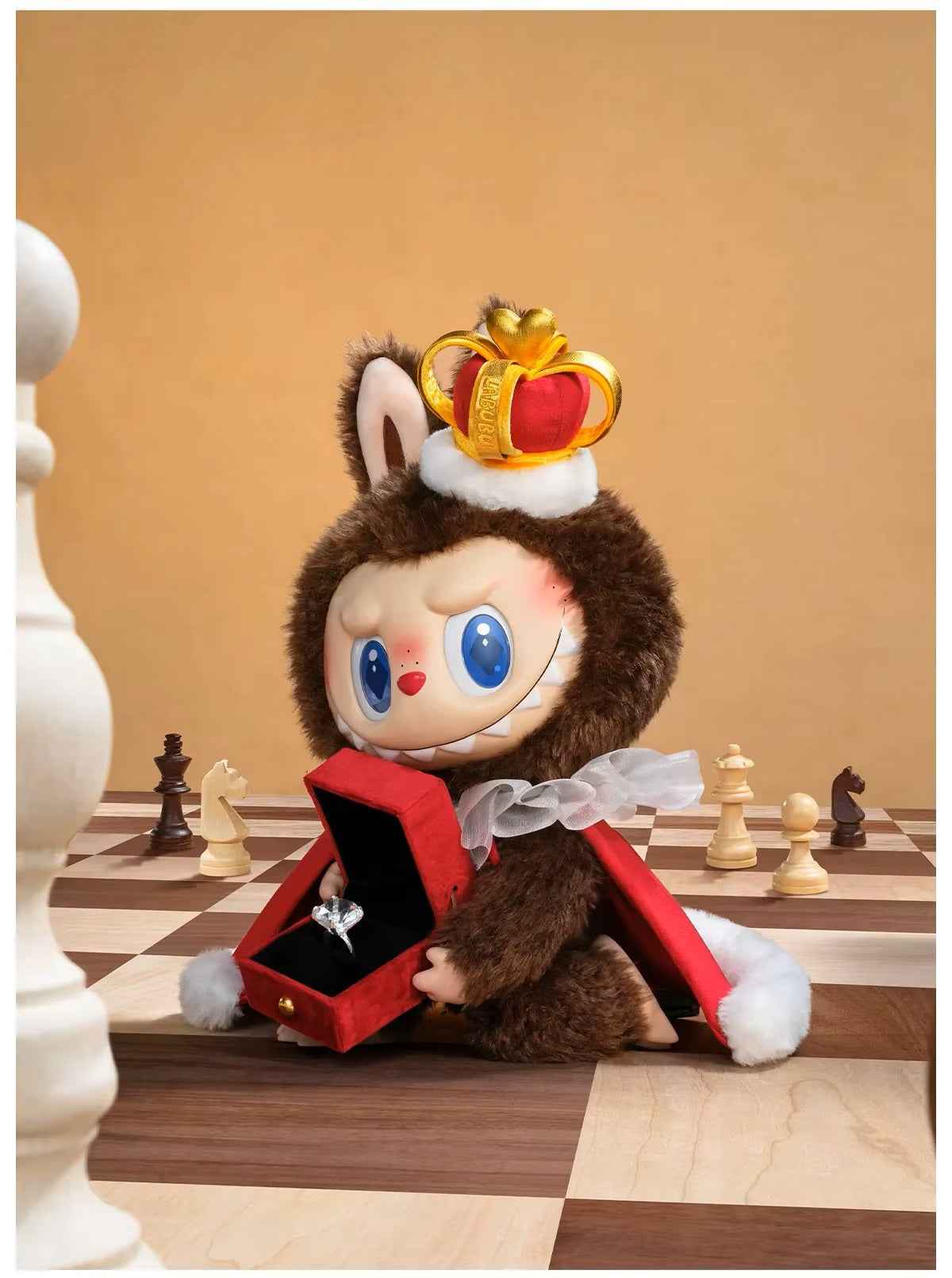 King & Queen Labubu Plush Toy Set – Pop Mart Official Combo