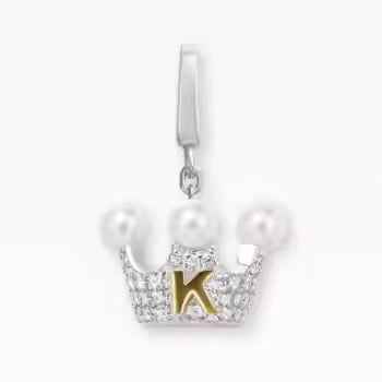 POP MART Labubu Popop Royal Molly Silver Necklace - 925 Silver Jewelry