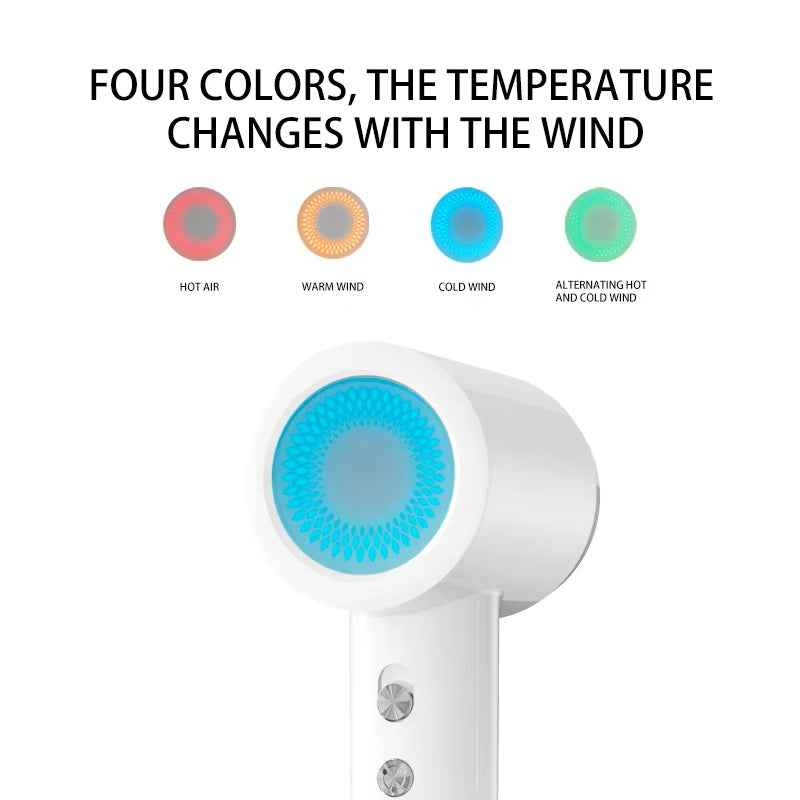 FivePlus 1600W Brushless Travel Hair Dryer – Ionic & Essential Oil