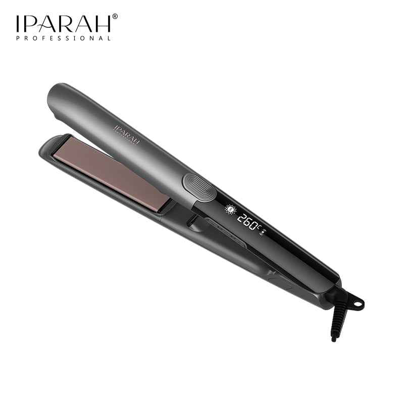 IPARAH P-112 Ionic Hair Straightener 260℃ Flat Iron with LED Display