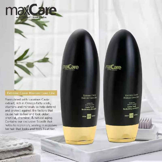 MAXCARE Caviar Shampoo & Conditioner 500ml – Repair & Shine