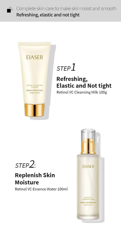 Retinol VC Repair Skincare Set – 12-Piece Anti-Aging Kit for Women