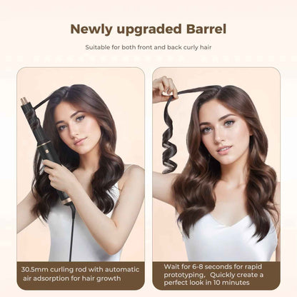 FivePlus 5-in-1 Hair Styler & Dryer – Straighten, Curl & Volumize