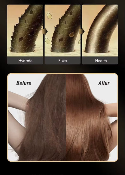 IPARAH P-282 Ionic Hair Straightener Brush | Ceramic Coating Electric