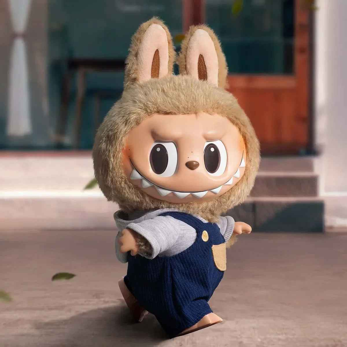 POP MART Big Labubu Vinyl Plush Doll – 37cm Time to Chill Plush Toy