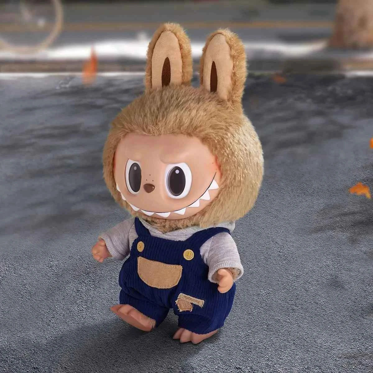 POP MART Big Labubu Vinyl Plush Doll – 37cm Time to Chill Plush Toy