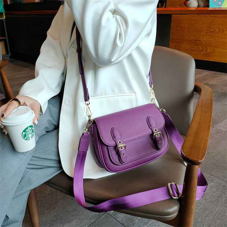 Lucy Leather Crossbody Bag - Fashion-Inspired Luxury Designer Handbag
