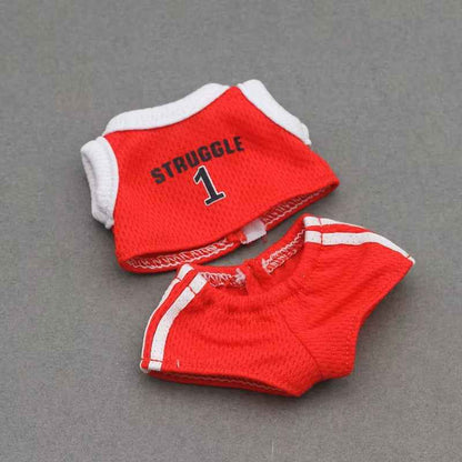 Labubu Basketball Outfit – 17CM Basketball Toy Keychain Blind Box