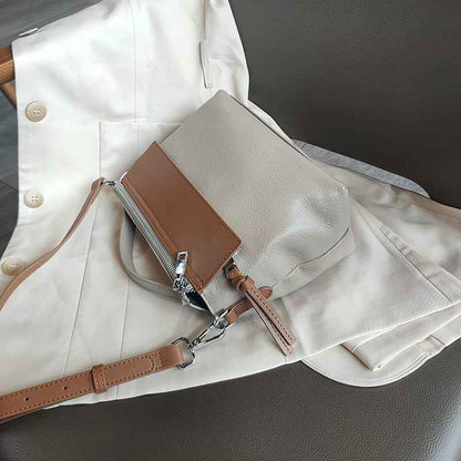 Luxury Genuine Leather Crossbody Shoulder Bag for Women