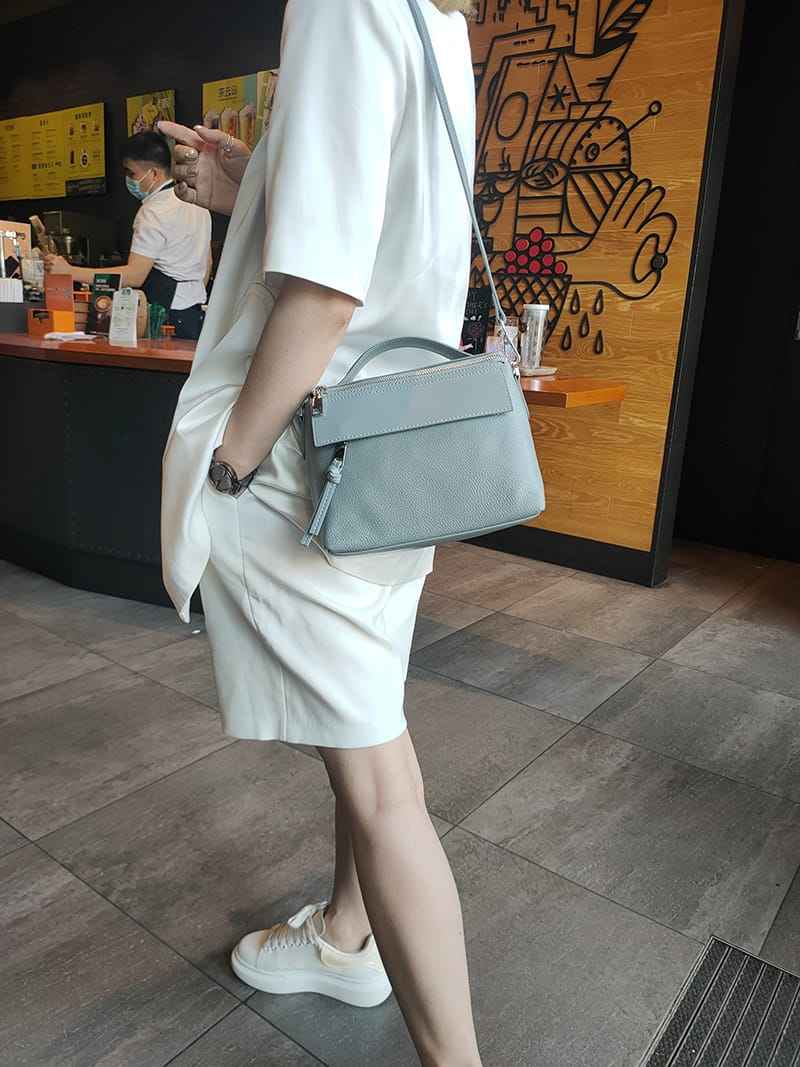 Luxury Genuine Leather Crossbody Shoulder Bag for Women