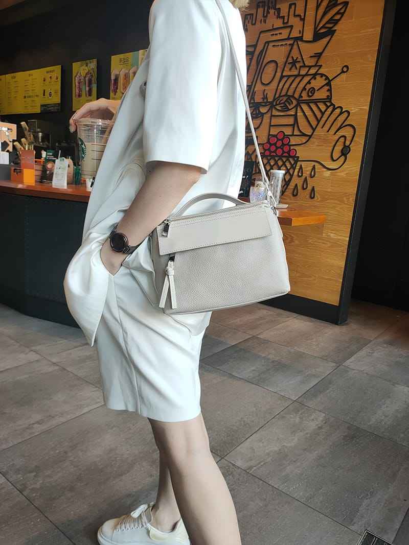 Luxury Genuine Leather Crossbody Shoulder Bag for Women