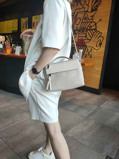 Luxury Genuine Leather Crossbody Shoulder Bag for Women