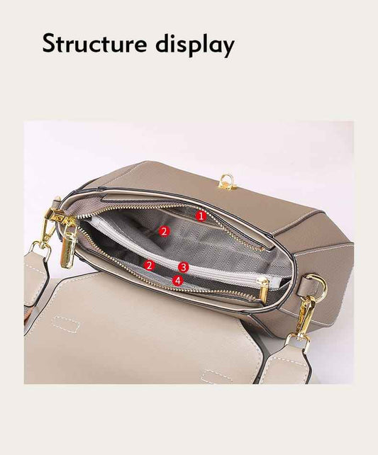 Inspired Mini Leather Crossbody Shoulder Bag for Women