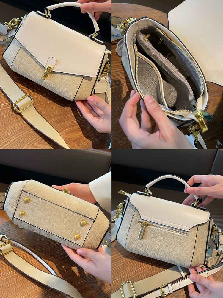 Inspired Mini Leather Crossbody Shoulder Bag for Women