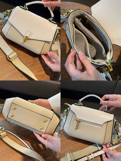 Inspired Mini Leather Crossbody Shoulder Bag for Women