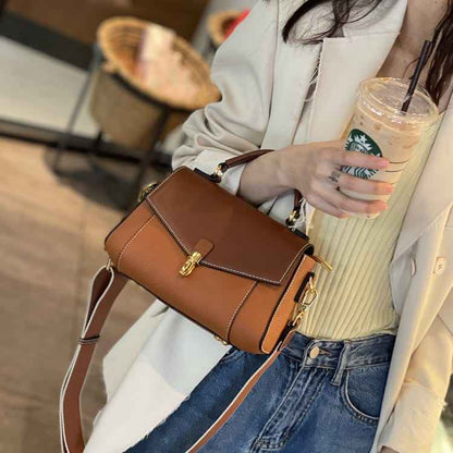 Inspired Mini Leather Crossbody Shoulder Bag for Women